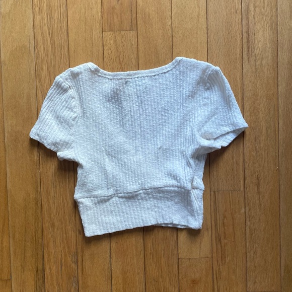 Urban Outfitters Surplice Crop Tee - Picture 6 of 6